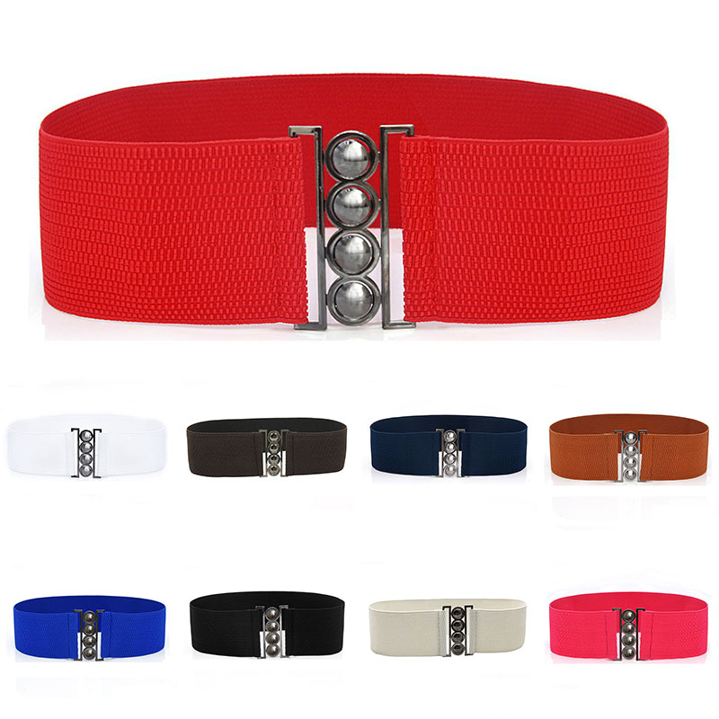 Women's Elastic Belt Front View