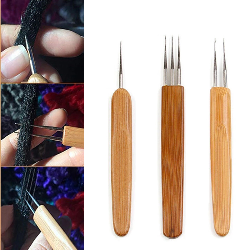 Dreadlock crochet hook set