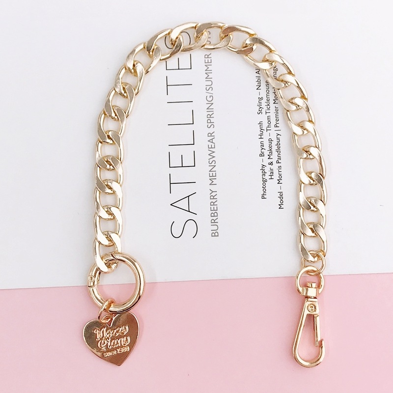 Heart Chain for Handbag and Accessories