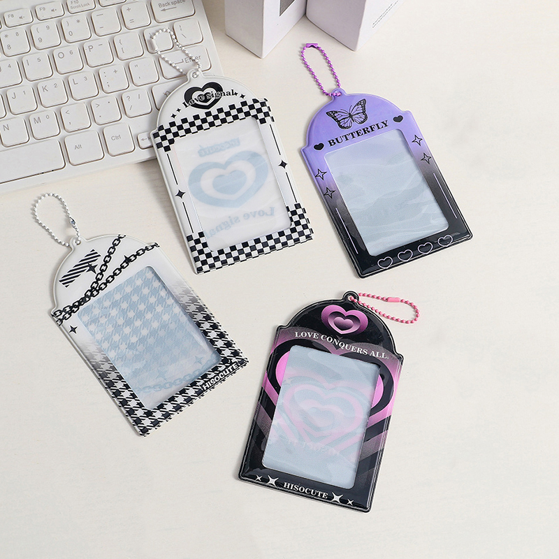 Clear PVC Card Sleeve in Use
