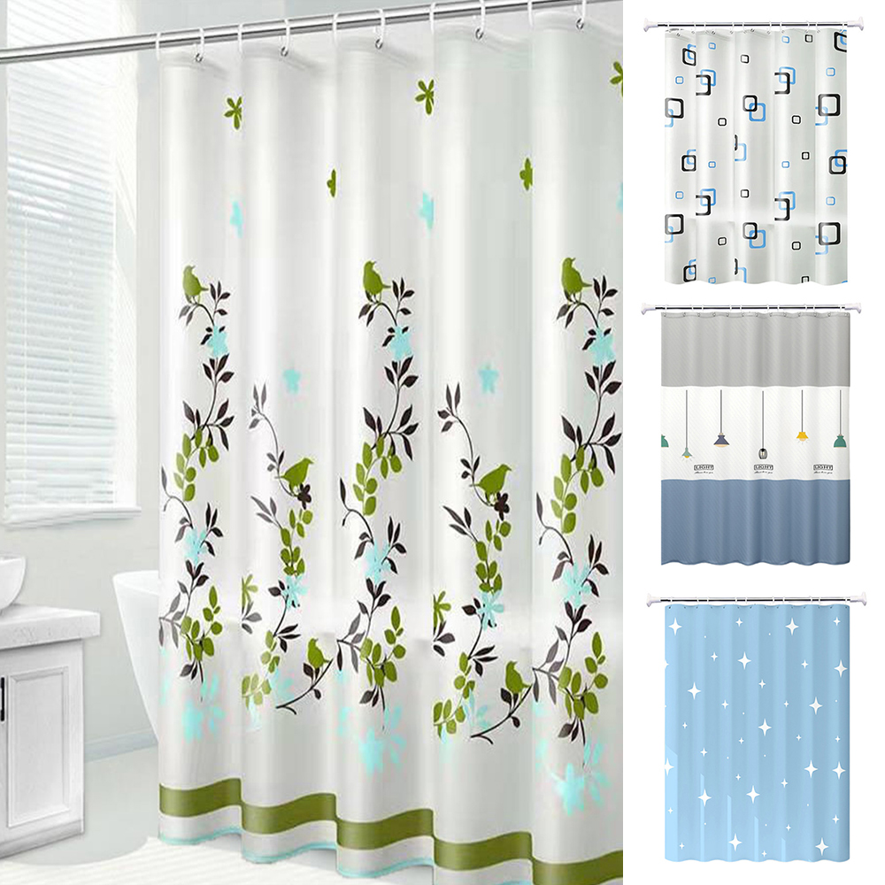 Shower curtain front view