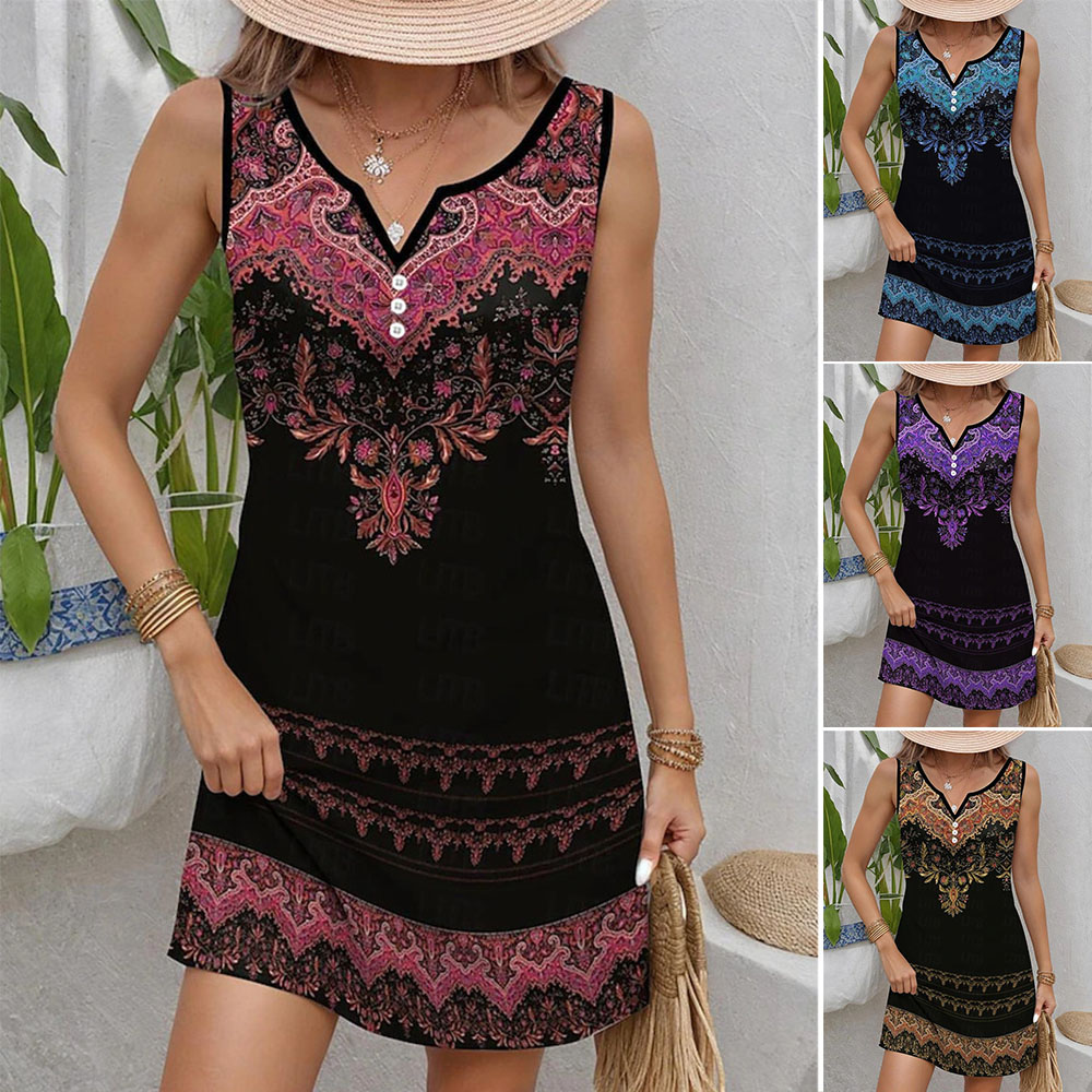 Floral dress front view