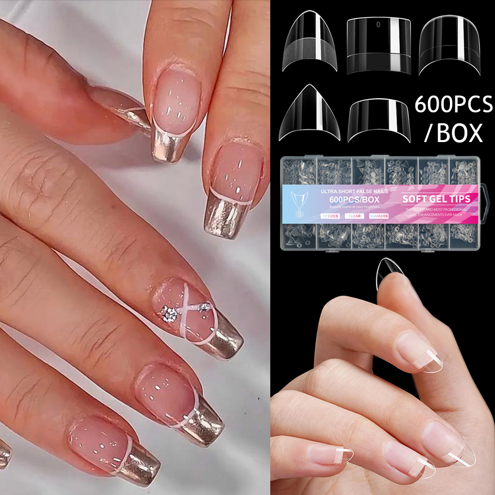 False Nails Close-up