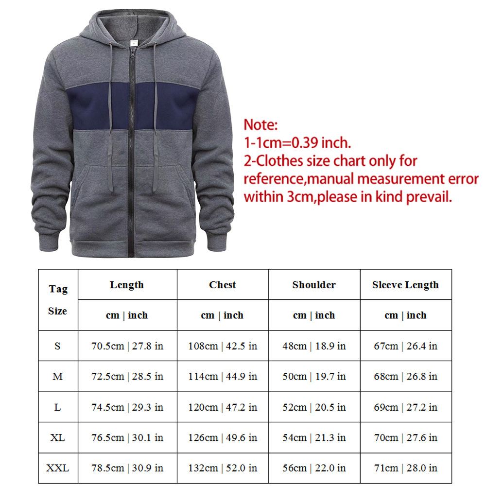 Colorblock Hoodie Detail View