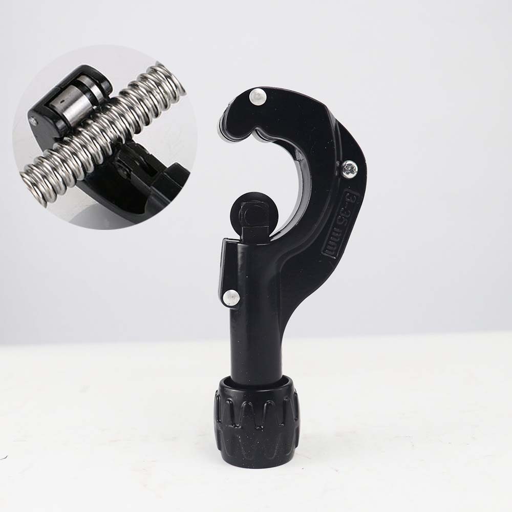 Metal tubing cutter side view