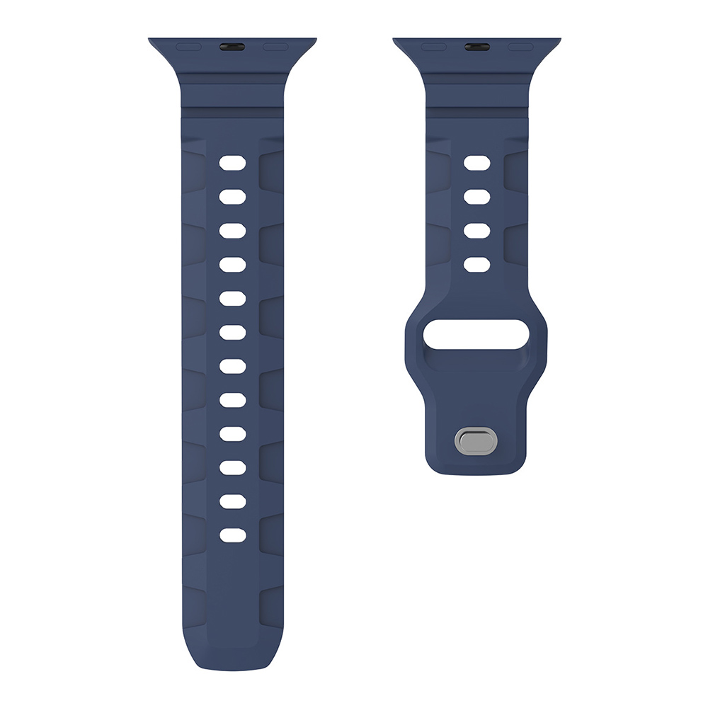 Bracelet de Montre Léger et Ajustable en Silicone pour Apple Watch - Zdjęcie 34 z 35