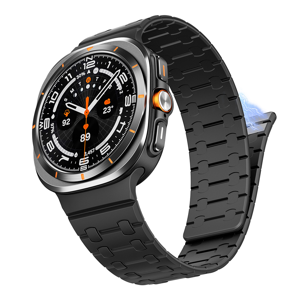 Magnetic TPU Watch Band for Samsung Ultra Smartwatch Adjustable Comfortable Fit - Zdjęcie 25 z 28