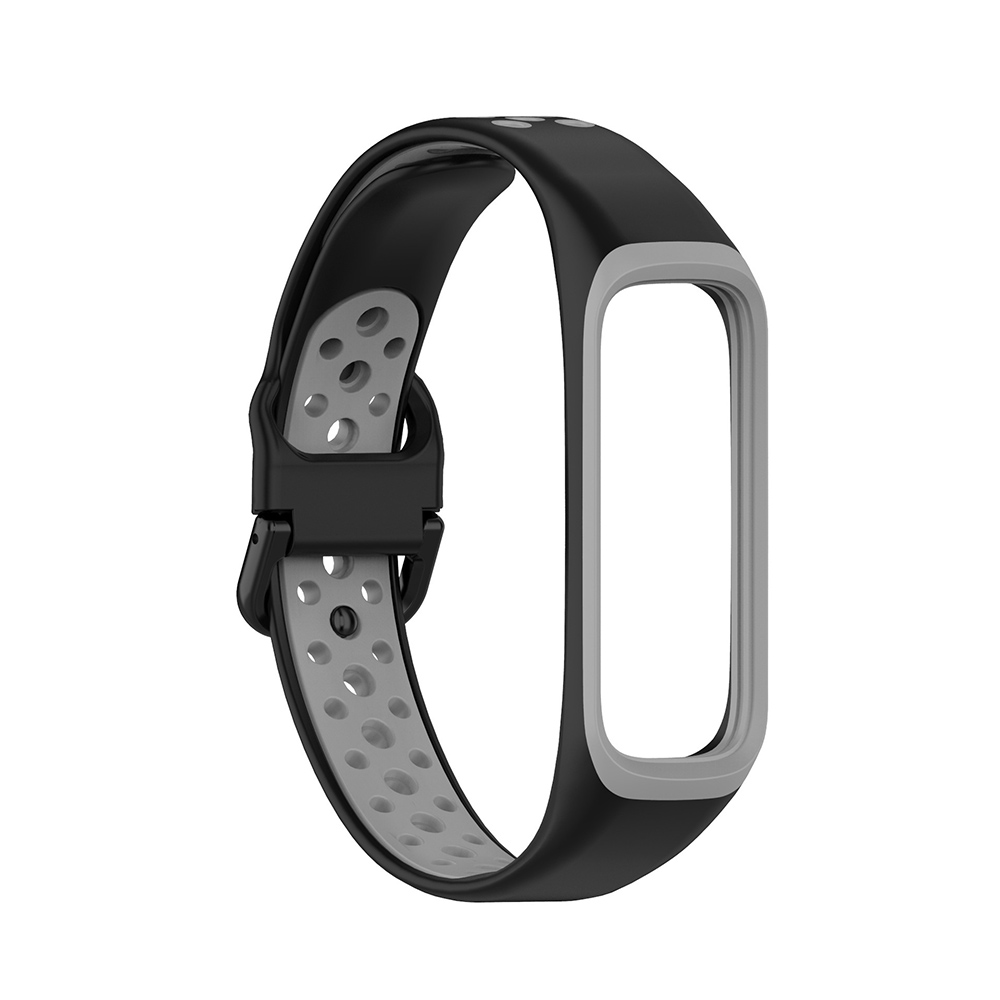Replacement Silicone Watch Band for Samsung Galaxy Fit 2 SM-R220 - Black - Zdjęcie 19 z 23