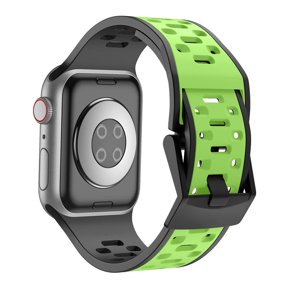 Sport Strap Band for Apple Watch Series 10-1 Ultra 2 44/45/46/49mm Black - Zdjęcie 28 z 32